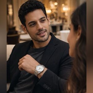 Men’s TFX By Bulova Silver Band Watch - New in Box